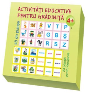 Activități educative pentru grădiniță (4+)