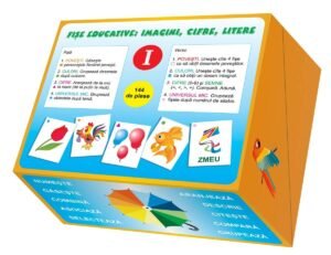 Fi​ș​e educative: imagini, cifre, litere (I)