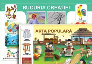Arta populară / Bucuria creaţiei; planșă