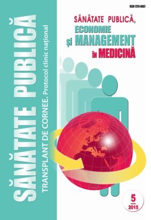Revista Sănătate Publică, Economie şi Management în Medicină