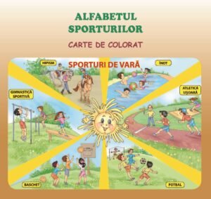 Alfabetul sporturilor ∙ Carte de colorat