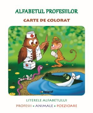 Alfabetul profesiilor ∙ Carte de colorat