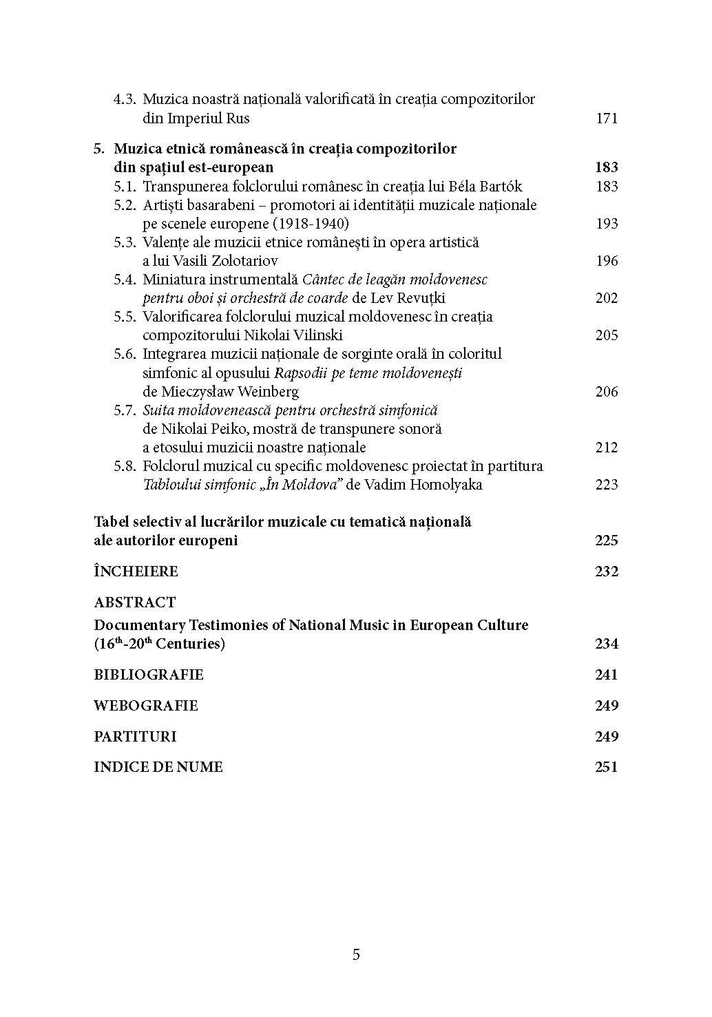 MĂRTURII DOCUMENTARE DESPRE MUZICA NAȚIONALĂ ÎN CULTURA EUROPEANĂ (secolele XVI-XX) - imagine 4